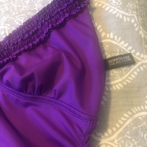 Kenneth Cole Reaction Slimming Waste Swim Dress - Picture 7 of 8